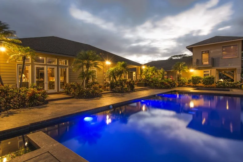 Kauai Backyard with Custom Pool
