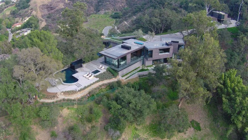 Modern Beverly Hills Home Exterior 