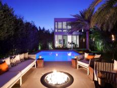 Fire Pit, Pool & Contemporary Outdoor Furniture