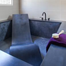 Soaker Tub in Spa Inspired Master Bathroom