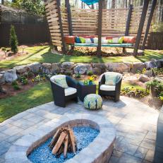 Family Friendly Outdoor Entertaining Space