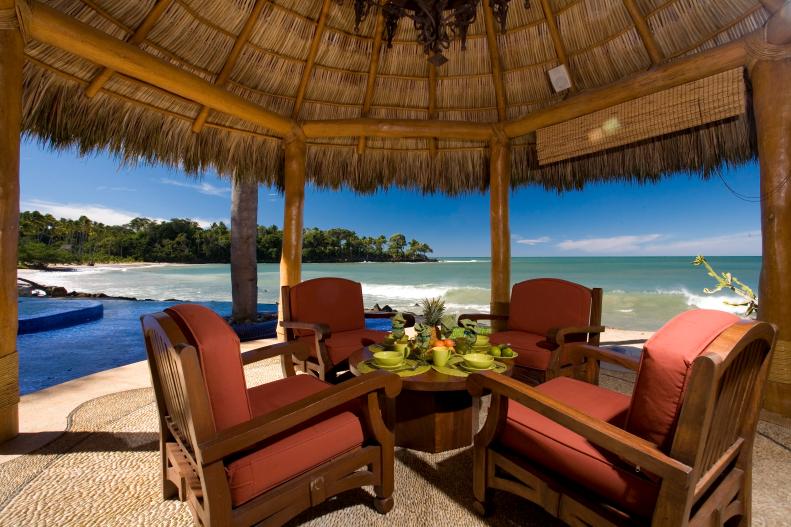 Outdoor Dining Room: Beach Villa Beauty in Puerto Vallarta, Mexico