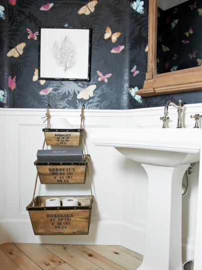 40 Clever Bathroom Storage Ideas Clever Bathroom Organization Hgtv