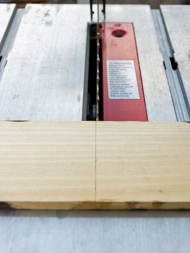 Make a shelf for the top of the storage piece by cutting two pieces of 1/2&quot; x 4&quot; wood to 15-1/4&quot;. MDF is fine for a painted finish.