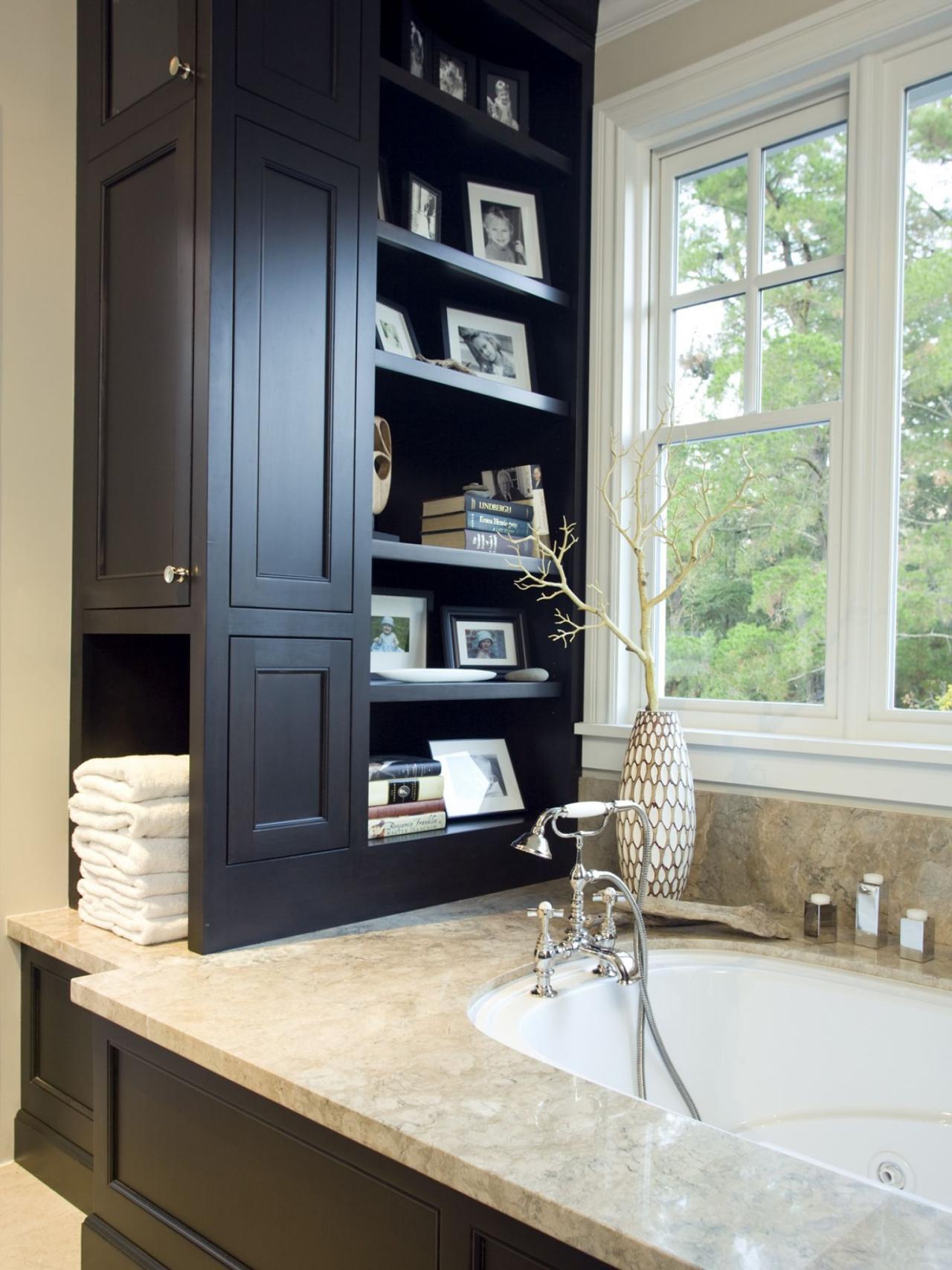 Tall Bathroom Cabinets HGTV