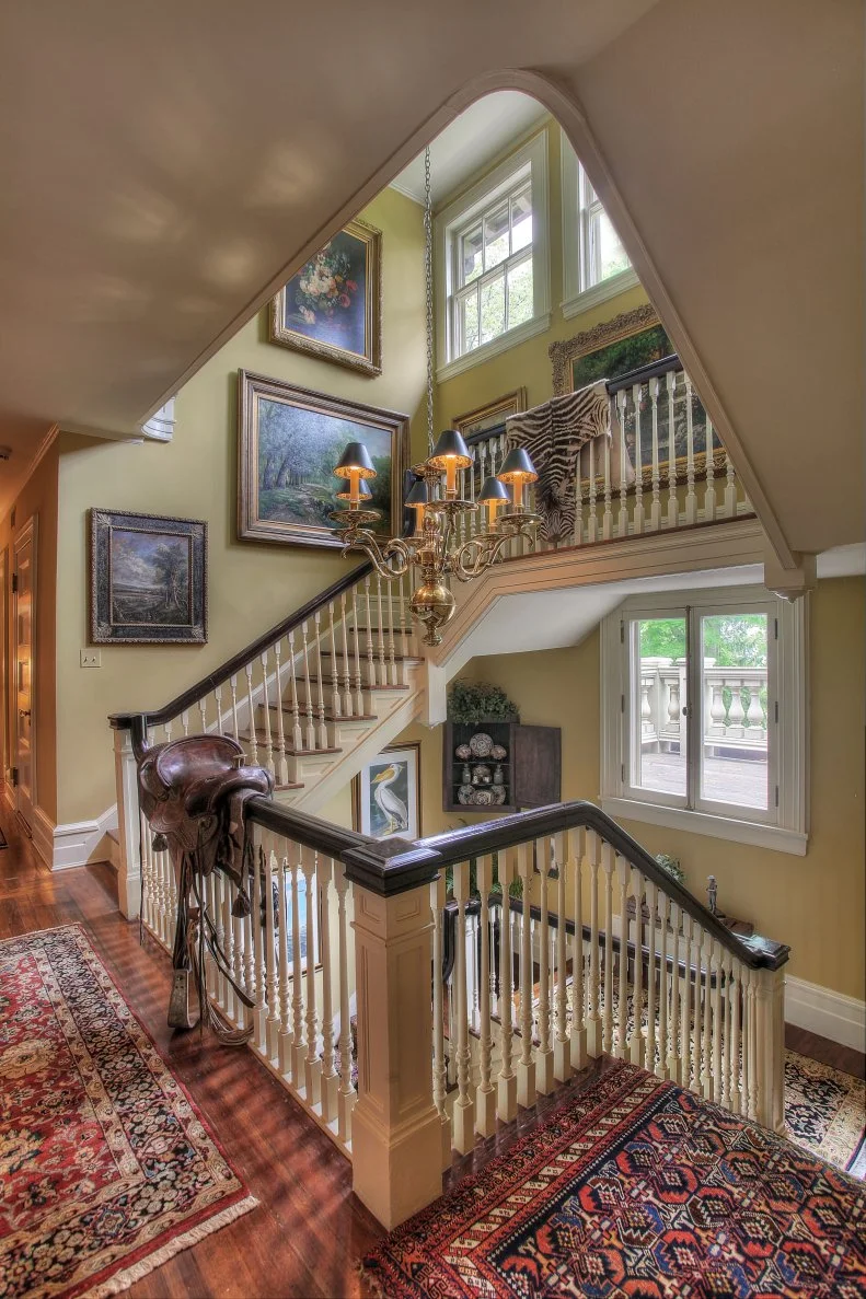 Historic Tall Oaks Consists of Three Levels