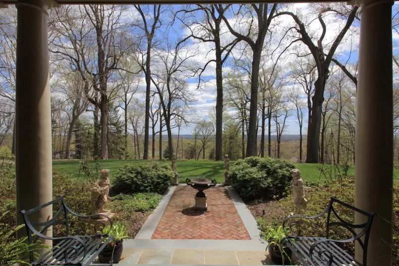 Historic Tall Oaks Rear Terrace
