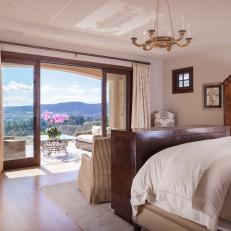 Neutral Bedroom with Stunning Views