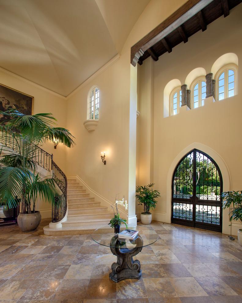 Grand Two-Story Entry Foyer 