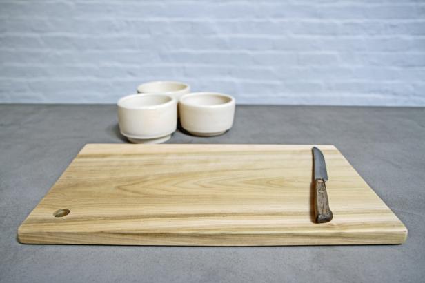 poplar wood cutting board