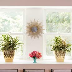 Plants Accentuate Window Sill