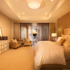 Soothing Transitional Bedroom in Neutral Tones