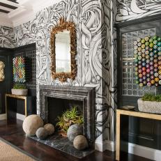 Dining Room Features Interactive, Colorful Spray Paint Can Art Installation