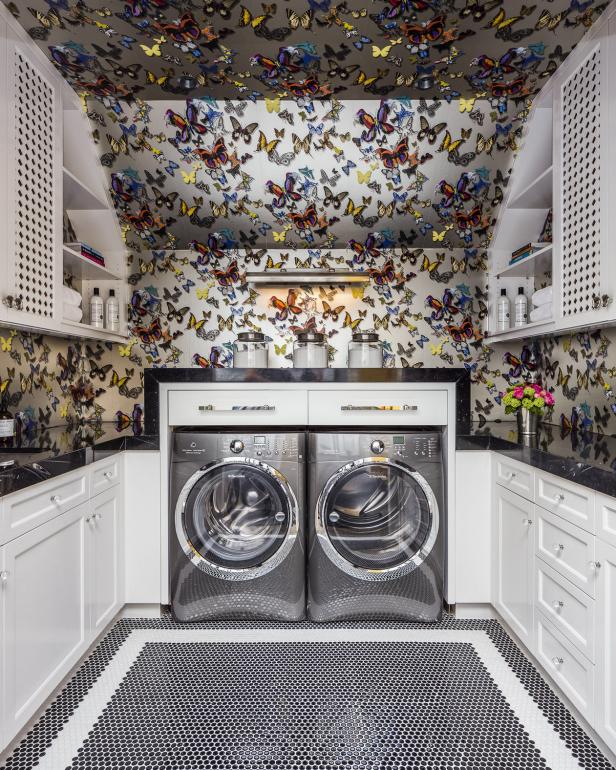 10 Easy Budget Friendly Laundry Room Updates Hgtv S