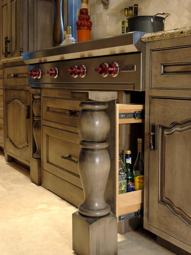 Distressed Kitchen Cabinets Pictures, How To Distress Dark Cabinets