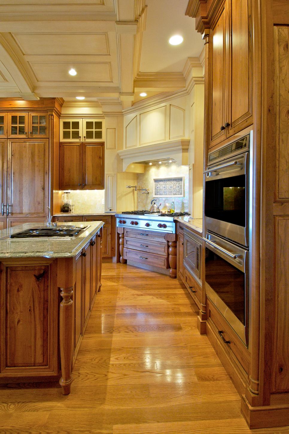 Kitchen Ideas With Wood Cabinets - Image to u