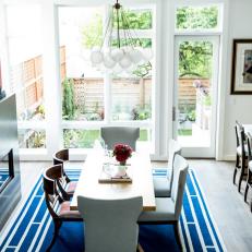 Dining Space With Contemporary Decor