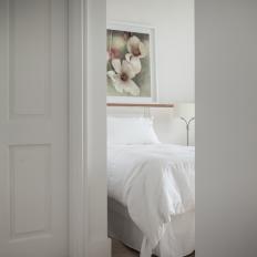 White Bedroom and Flower Photo