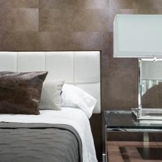 Contemporary Bedroom is Masculine, Sophisticated 