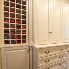 Built-In Armoire Provides Storage for Odds and Ends