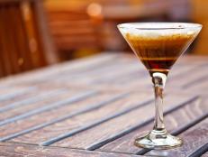 Espresso Martini in a Cocktail Glass
