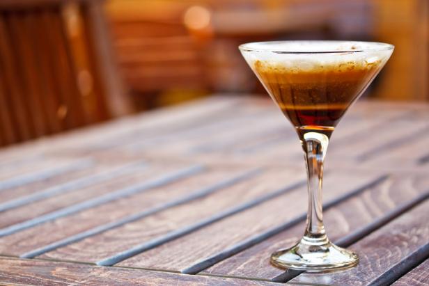 Espresso Martini in a Cocktail Glass