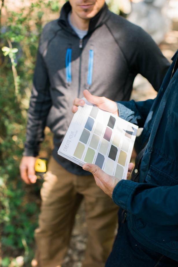 HGTV Urban Oasis 2015 Testing Exterior Paint Colors HGTV Urban Oasis