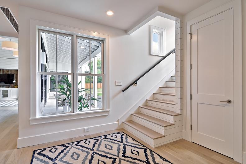 White Entry Foyer