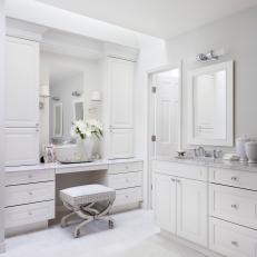 Clean Elegant Master Bathroom