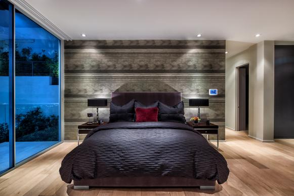 Open Contemporary Bedroom