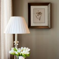 Table Lamp on Master Suite Nightstand