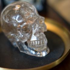 Crystal Skull Accessory Adds Whimsy to Traditional Space