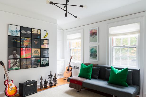 How To Decorate With Vinyl Records Hgtv S Decorating Design