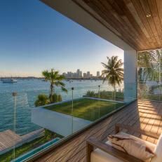 Balcony With View of Miami