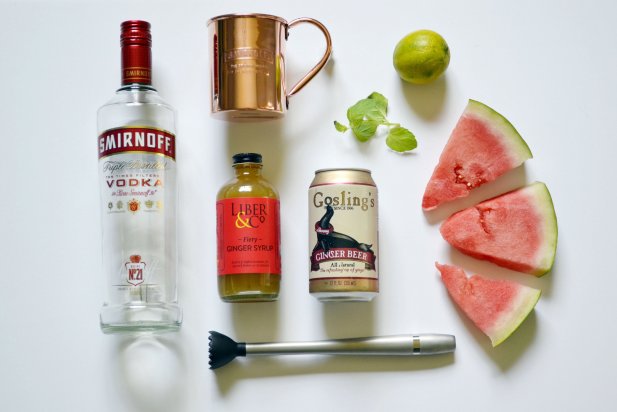 How to Make a Watermelon Moscow Mule