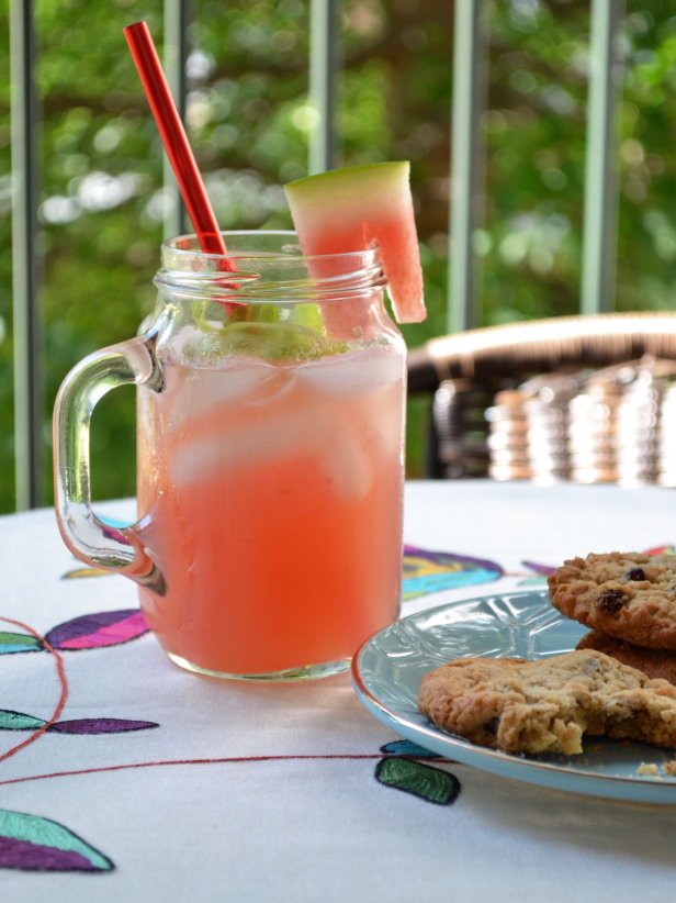 Enjoy the flavors of summer with this cool and refreshing watermelon mule, a twist on the classic Moscow mule.