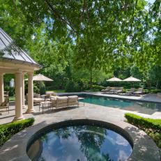 Luxury Pool and Outdoor Cabana