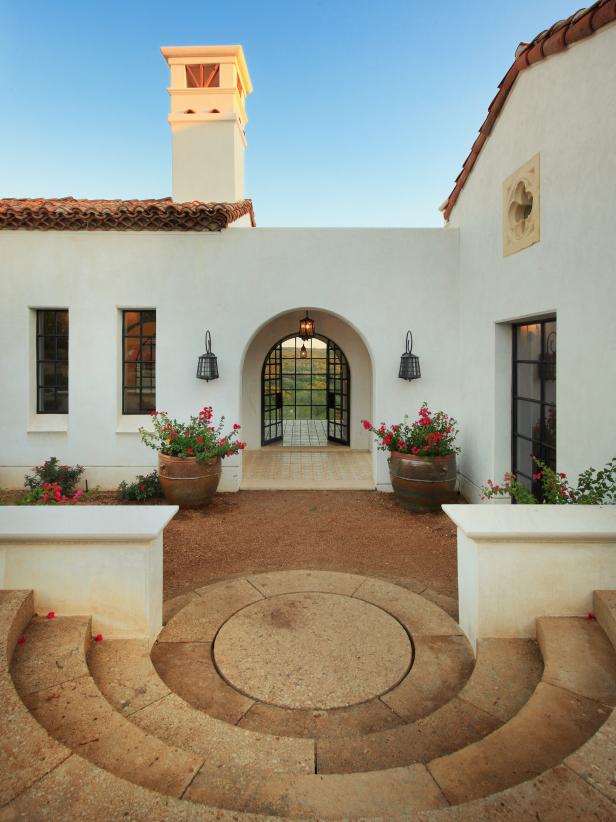 Spanish Revival Home with Grand Entry 