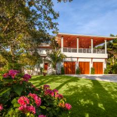 Tropical Home Exterior With Contemporary Flair