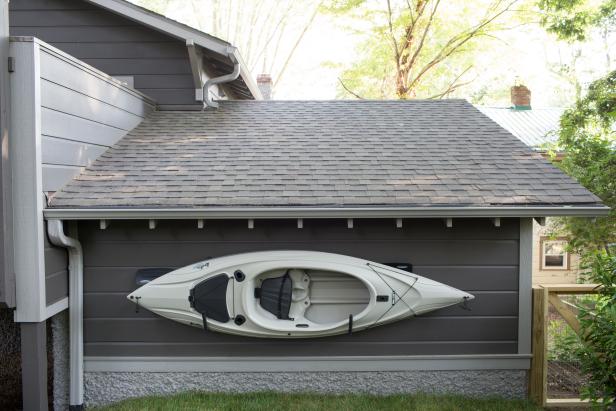 HGTV Urban Oasis 2015 Kayak Storage HGTV