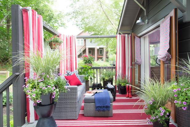 Meant to function as another room, the deck celebrates Asheville’s outdoor lifestyle with the modern Americana theme continued from the master bedroom and plenty of entertaining space.