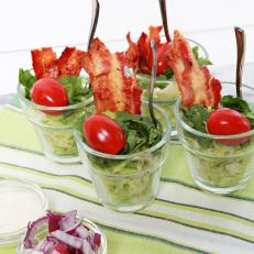 Mini BLT Salad for Summer Parties