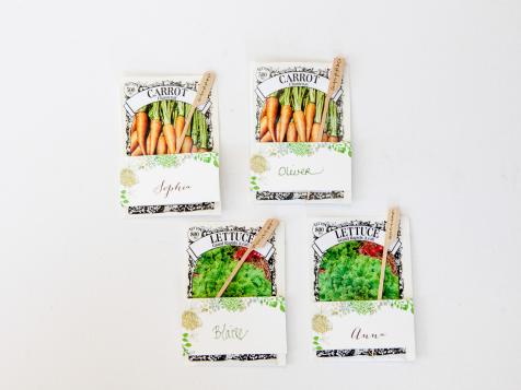 Seed Packet Place Cards