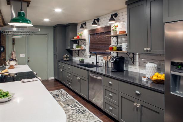 Rustic Meets Industrial Kitchen Design Hgtv