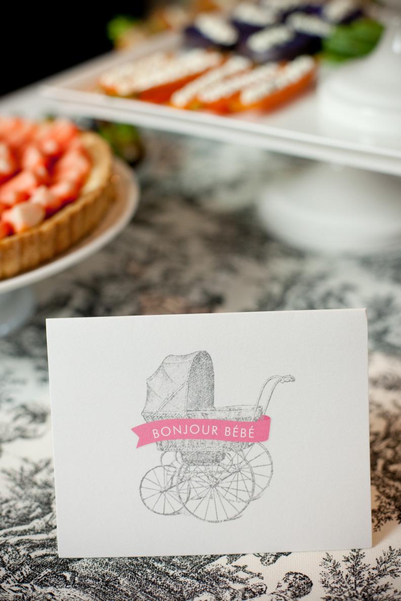 French-Themed Baby Shower