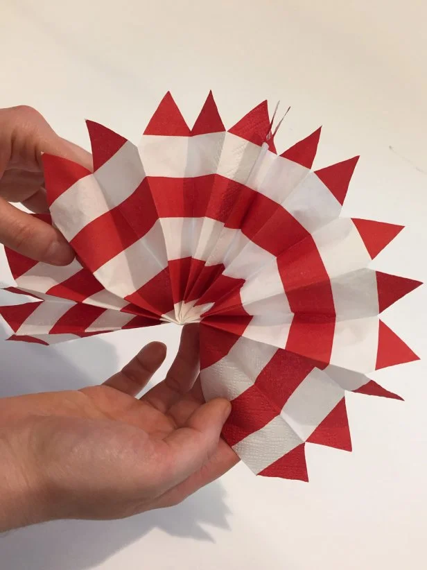 DIY Paper Pinwheel Decoration