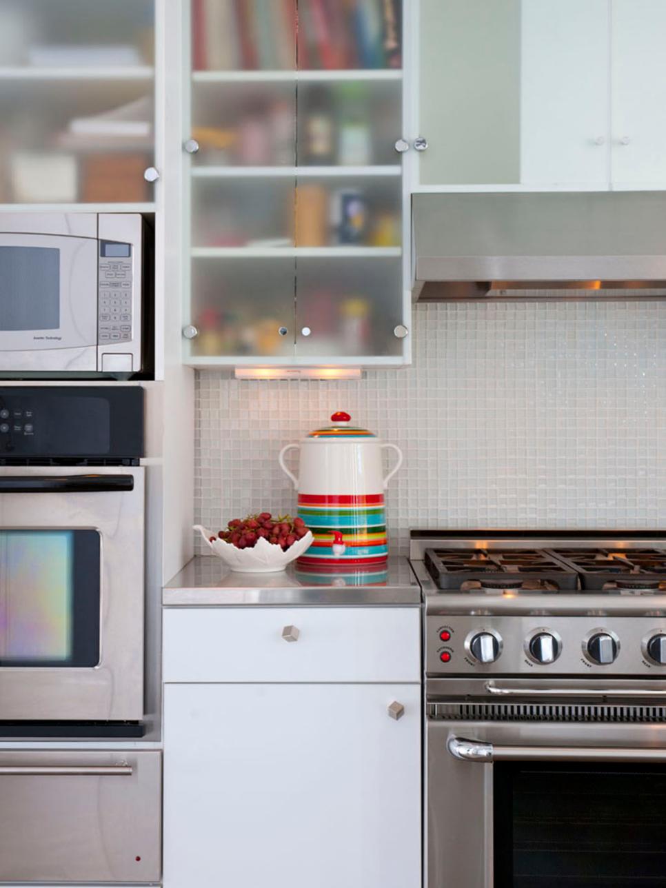 Modern Kitchen with Mosaic Backsplash HGTV