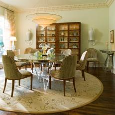 Old World Contemporary Dining Room