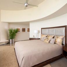 Neutral Contemporary Master Bedroom