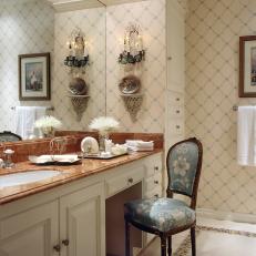 Traditional Double Vanity Bathroom